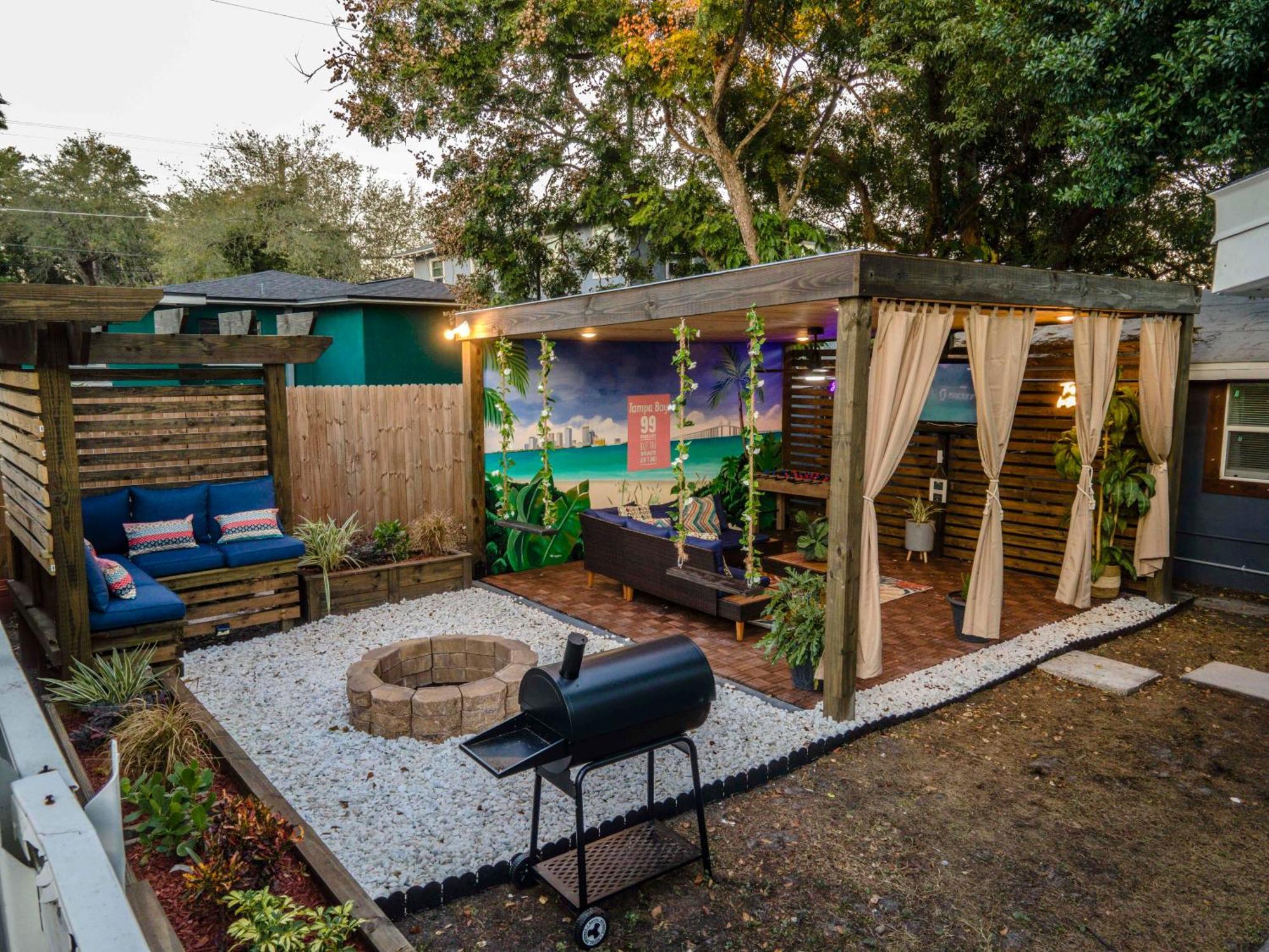 Luxury 5-Br House, Tampa Downtown With Cottage Exterior photo